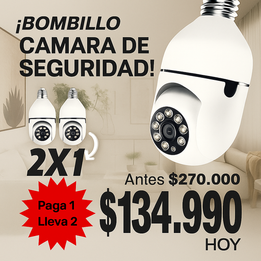 2x1 CamSafe360™ – La revolución en vigilancia casera